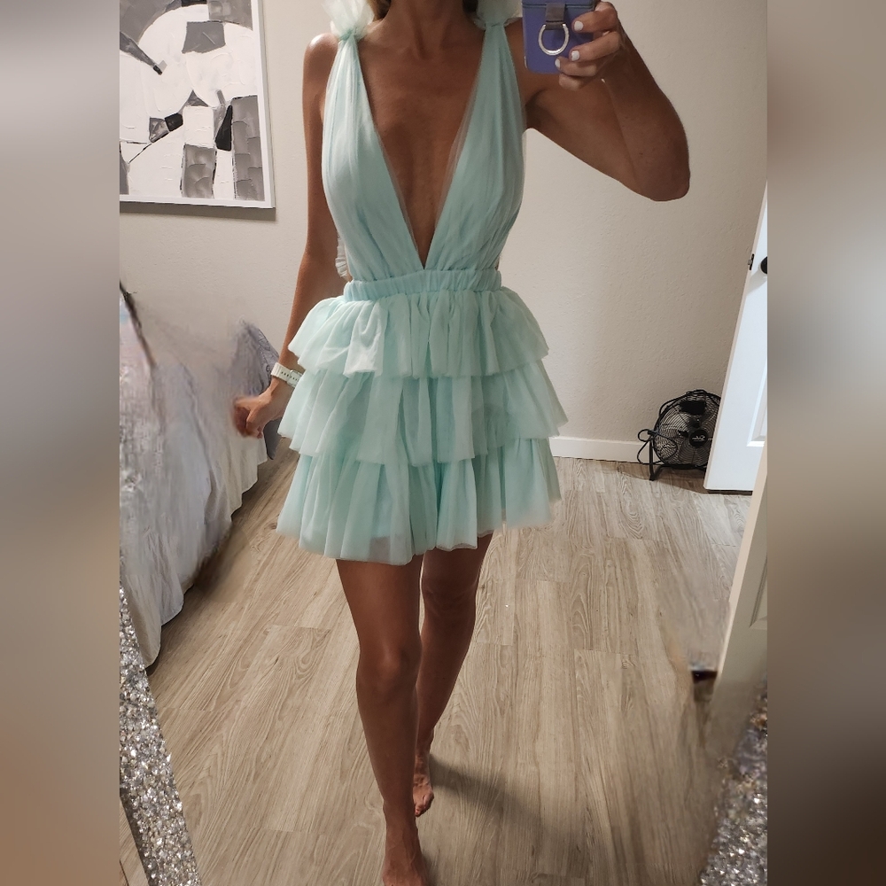 Mable Tulle Mini Dress - Picture 6 of 10